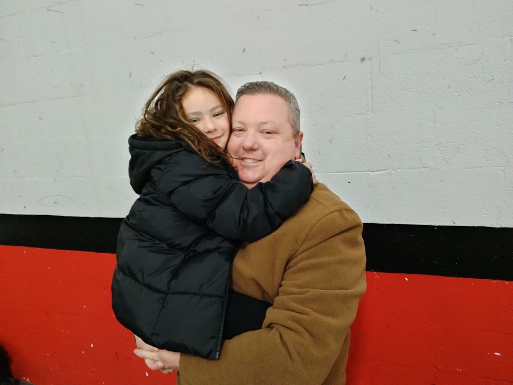 Phil and Daughter